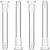 Tubo di vetro Downstem Narghilè Flush Top Adattatore riduttore femmina 10-15 cm Diffusore a stelo diffuso per tubi di acqua Bong