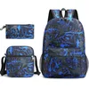 Rugzak mode kinderen mooi voor kinderen meisjes schooltas student sterrenhemel sky tassen rugzakken schoolbag 3 stcs/set