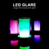 Draagbare luidsprekers Audio Dazzling LED Draadloze Bluetooth-luidspreker Draagbare subwooferkaart Stereo Surround