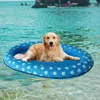 Toys Pool Floats Ierable Pet Dog Pool Float Cat Water Fun Toys Traing Supplies Swimming Pool Floating Row Beach Play Cushion