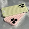 Designer Silicone Phone case Simple Stripe Suitable for iPhone 14 13 12 Pro max 12 14plus Soft shell Anti-fall phone case