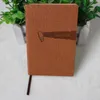 Lederen gevoerde pocket notebook softcover paper notpad aangepast logo dagelijkse agenda tijdschriften persoonlijke planner oem welkom