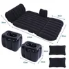 Interior Accessories Car Travel Bed 3/7 Foldable Air Inflatable Mattress Camping Sofa Rear Seat Rest Cushion Sleeping Pad Universal Inflable