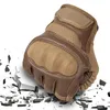 Gants de cyclisme Tactique Militaire Chasse En Plein Air Équitation Fitness Randonnée Escalade Tir Full Finge En Cuir Écran Tactile