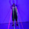 Diğer Festival Parti Malzemeleri Magicool Green Blue Kırmızı Mor Çok Hat RGB Lazer Eldivenleri DJ LED Işık Çifti Şarj Edilebilir Pil Konseri Parlayan Dans Dersleri 230504