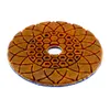 Polijstpads rijilei 4pcs nass/trocken 4 "/100 mm Kupfer Metall Binded Diamond Polishing Pads für Betongranit Marmorstein Scheibe