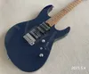 STOCK!Electric Guitar Dark Blue Finished Roasted Maple Neck And Fingreboard Dots Inlay Split Mini Switch Ball End Stainess Steel