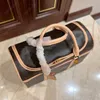 Women Men Pet Bag Breathable Dog Cat Totes Bags Luxury Designer Tote Large Capacity Handbags Flowers Handbag Leather Holder Leather