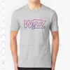 T-shirts voor heren Wizzair Wizz Air Brand Streetwear T-shirt Topkwaliteit Grafische T-stukken 230504