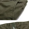 Calças ICPANS Calças masculinas de algodão casuais militares calças cargo masculinas com muitos bolsos exército cáqui plus size 3044 calças masculinas 2019