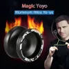 Yoyo Magic V3 Responsive High speed Aluminum Alloy Yo yo CNC Lathe with Spinning String for Boys Girls Children Kids Black 230503
