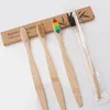 Bamboe tandenborstel omgevingsbescherming Log borstel bamboe koolstof slijppunt zijden borstel reishotel tandenborstel LT401