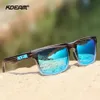 KDEAM New Square Sunglasses Outdoor Polarized Sunglasses Mens Fashion sunglasses womens sunglass uv glass lenses with quality leather case