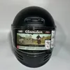 Casques de moto Shoei Glamster Classique Rétro Casque intégral Croisière Loisirs et course sur route Protection Matte Noir