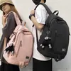 Backpack Unisex Large Capacity Teenagers Students Waterproof Travelling Bag Junior And High School Sashion Boys Girls Schoolbag