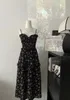 Robes décontractées Été Floral Slip Pour Femme Français Split Style Doux Design Haut De Gamme Sens Long Party 230504