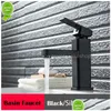 Bathroom Sink Faucets Black Faucet Single Hole Cold Water Mixer Tap Deck Mounted Basin Tapware Resistant Drop Delivery Home Garden S Dhfia