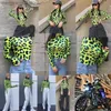 Women's Jumpsuits Rompers CNYISHE Women Long Sleeve Leopard Skin Prinetd Bodysuit Sexy Neon Green Streetwear Jumpsuit Skinny Leopard Tops Fashion Rompers T230504