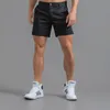 Shorts masculinos shorts casuais masculinos verão slim fit sexy shorts de golfe de cor sólida algodão puro impermeável a água resistente a shorts masculino 230504