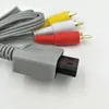 1,8 m ljudvideo AV -kabelkonsolkomposit 3 RCA -sladdtråd Main 480p för Nintendo Wii -konsol