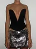 Skirts CHRONSTYLE Women Sequined Sparkle Bodycon Short Mini Shiny Glitter Pencil Nightwear Party Clubwear 2023 230503