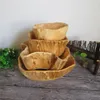 Bowls Root Carved Solid Wood Fruit Plate Creative El Restaurant Wooden Bowl