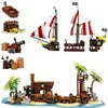 Blocks 2545 PCS of Barracuda Bay Buildingレンガ互換21322 698998 Kid Birthday Christmas Gifts in Stock230504