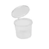 Kitchenware 100pcs Thick pp plastic disposable sauce box transparent baking decoration small dessert cups pudding jelly yogurt cup with lid