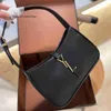 Shoulder Bags new smooth leather portable shoulder bag ladies gold label crocodile pattern underarm bag wandering bags simple fashion mini clutch bagg wallet