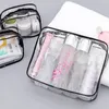 Cosmetic Bags Cases Transparent PVC Women Zipper Clear Makeup Beauty Case Travel Make Up Organizer Storage Bath Toiletry Wash 230503