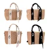 helg woody weave halmväska mode Raffia Shoulder Crossbody lyxig designer stor handväska Dam män Beach Bag svart väska vit handväska sac luxe clutchväskor