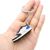 Desinger low top sneaker keychain 3d basketball shoe key chain pendant doll shoe mold bag الشنق زخرفة