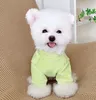 Vêtements pour chiens Hiver Vêtements pour chiens Combinaison Pyjama Manteau chaud pour animaux de compagnie Tenue pour chiot Bichon Caniche Yorkie Schnauzer Pomeranian Dog Clothing 230504