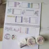 Stamping Lovely Flower Roll12 Washi Tape Nastro adesivo Nastro adesivo Adesivo Washi per scrapbooking fai da te