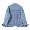 Dames Jackets Jeans Jacket Dames Nieuwe Spring Coat Vintage Loose Denim Jacket Outerwear Autumn Chic Ladies Jackets S-5XL 230505