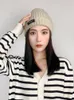 Beanies Beanie/Skull Caps女性帽子編み女性の冬の帽子は秋に暖かくなり、丸い顔に適しています