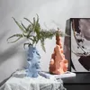 Decorative Figurines Ceramic Vase Coral Stone Shape Irregular Rockery Flower Porcelain Artifact Room Decoration Accessories