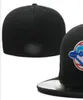 2023 Béisbol masculino Capas cerradas cerradas de verano azul marra azul marina Hombres de hueso Mujeres Black Color All 32 Equipos Deportes casuales Sombreros planos "Tor" Toronto Mez