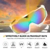 Gafas al aire libre 2022 Bicicleta de carretera para mujer Deporte Hombres Gafas de sol UV400 Ciclismo sin montura 2021 MTB Running Pesca Gafas masculinas P230505