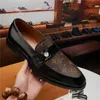 Scarpe da uomo in vera pelle antiscivolo Mocassini da uomo firmati Luxury Head Leather Soft Business Casual Mocassini Scarpe da uomo 38-46 Shose Men