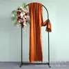 Party Decoration 4pc/set Metal Square Balloon Flower Arch Stand Wedding Graduation Event Background 2.4x1.2M Backdrop Frame