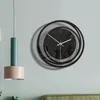 Wall Clocks Clock Silent Hanging Watch Portable Battery-Operated Table Desk Decoration Home Office Restaurant El