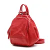 Schooltassen AODUX Echt lederen vrouwen Witgeel Red Backpack Top Layer Cowhide Ladies Bag Eerste laag Koe Lederen Backpacks Bags 230504