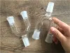 HOT en vente Adaptateur en verre 14mm 18mm femelle à mâle deux taille adaptateur en verre catcher pour verre bongs plates-formes pétrolières narguilé conduites d'eau livraison gratuite