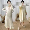 Maternity Dresses 2023 Large Size Women's Knitted Cheongsam Pullover Sweater Dress And Coat Clothing For Pography