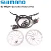 Groupes de vélo Shimano MT200 frein BL BR vtt E vélo disque hydraulique vélo électrique gauche avant droit arrière 230505