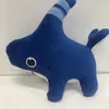 Плюшевые куклы 2pcs Sharkdog плюшевая акула собака игрушка Sharkdog Toy Shark Dog плюшевая мягкая игрушка начинка кукла 230504