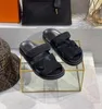 Chypre Sandals Designer luksus chypre h slides kapcie plażowe klasyczne płaskie sandały Summer dama plaża na zewnątrz skórzane klapki mężczyźni kobiety moda rozmiar 35-45