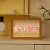 Nocne światła Ozdoba Urocza majsterkowicz Tulip Flower LED LED Światła sypialnia Dekor Decor Birthday Prezent urodzinowy