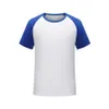 Sublimering raglan hylsa skjorta polyester skjorta party leveranser unisex bomullskänsla anpassar skjorta logotyptryckningar